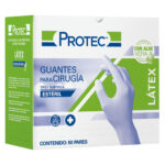 Guantes de Cirujano de Látex con Aloe Vera Estéril